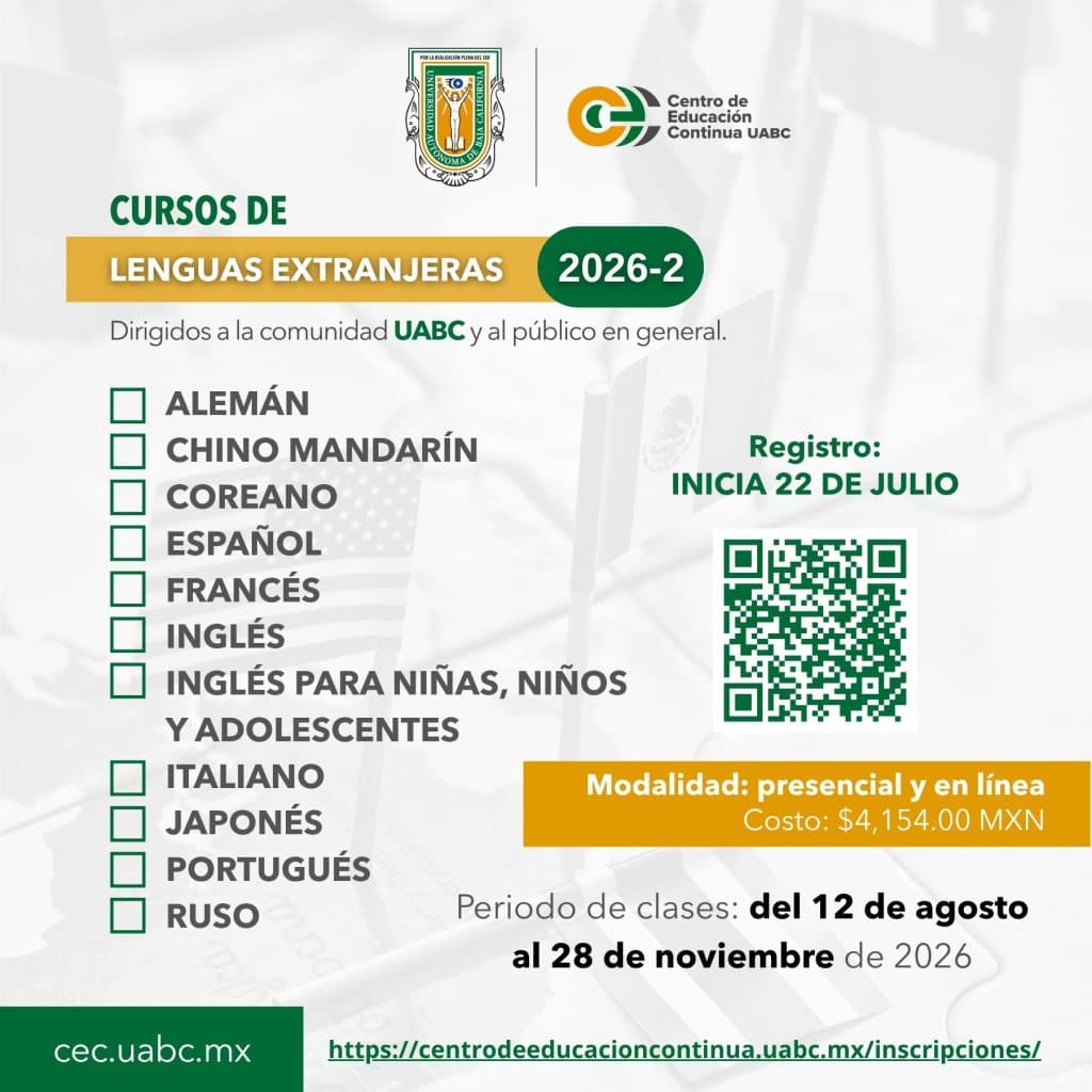 Foreign Language Courses 2026-2