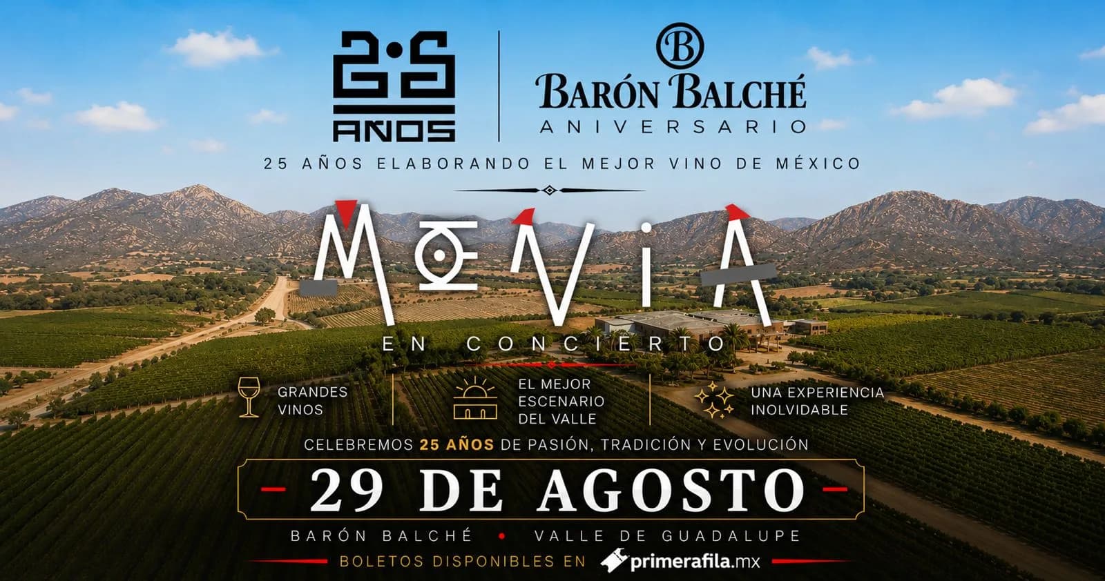 Aniversario Baron Balche - Moenia en concierto